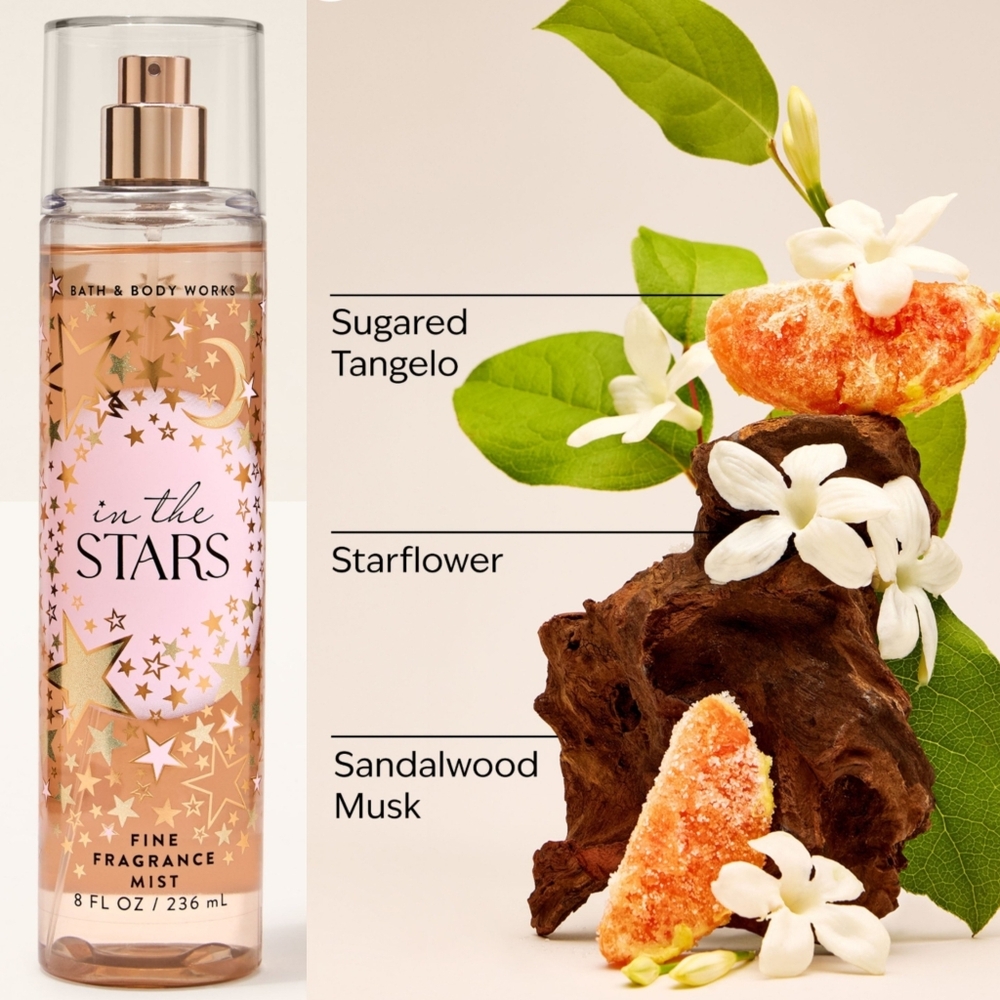 Bath & Body Works In The Stars Fine Fragrance Body Mist 8oz NEW RARE